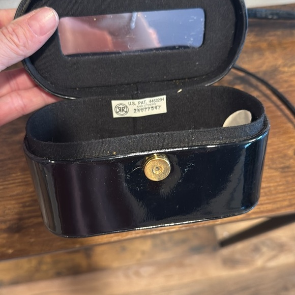 Vintage 80’s Diamicci black crossbody black with two compartments - Picture 7 of 11